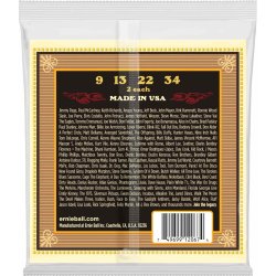 Ernie Ball 2067 Earthwood 80/20 Bronze Mandolin Loop End Light